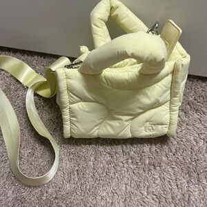 Like new thirty years mini bag in butter yellow